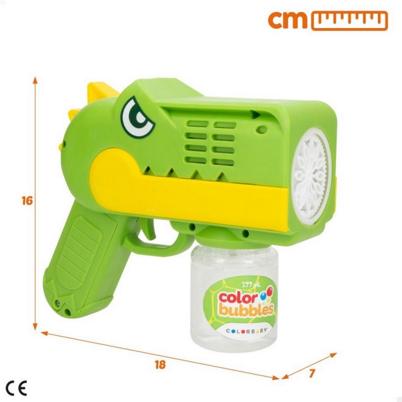 Comprar Pistola Burbujas Dinosaurio Rex Automati en Electroshopy - Ángulo 2